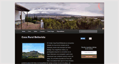 Desktop Screenshot of casaruralbellavista.com